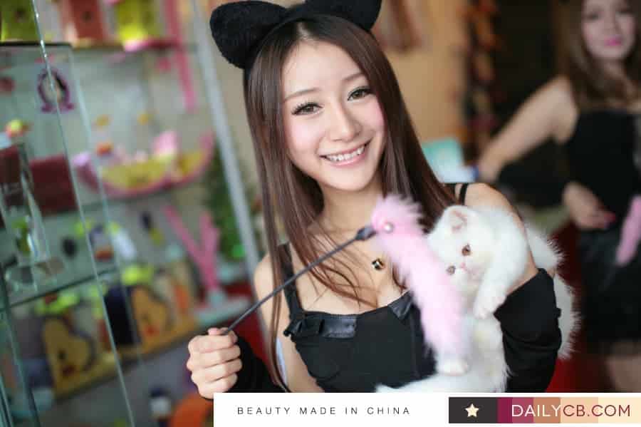 Beautiful Chinese Girl In Pretty White Skirt Daily Chinese Girls